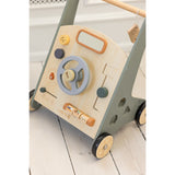 Sebra Wooden Activity Walker Bil
