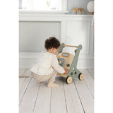 Sebra Wooden Activity Walker Bil