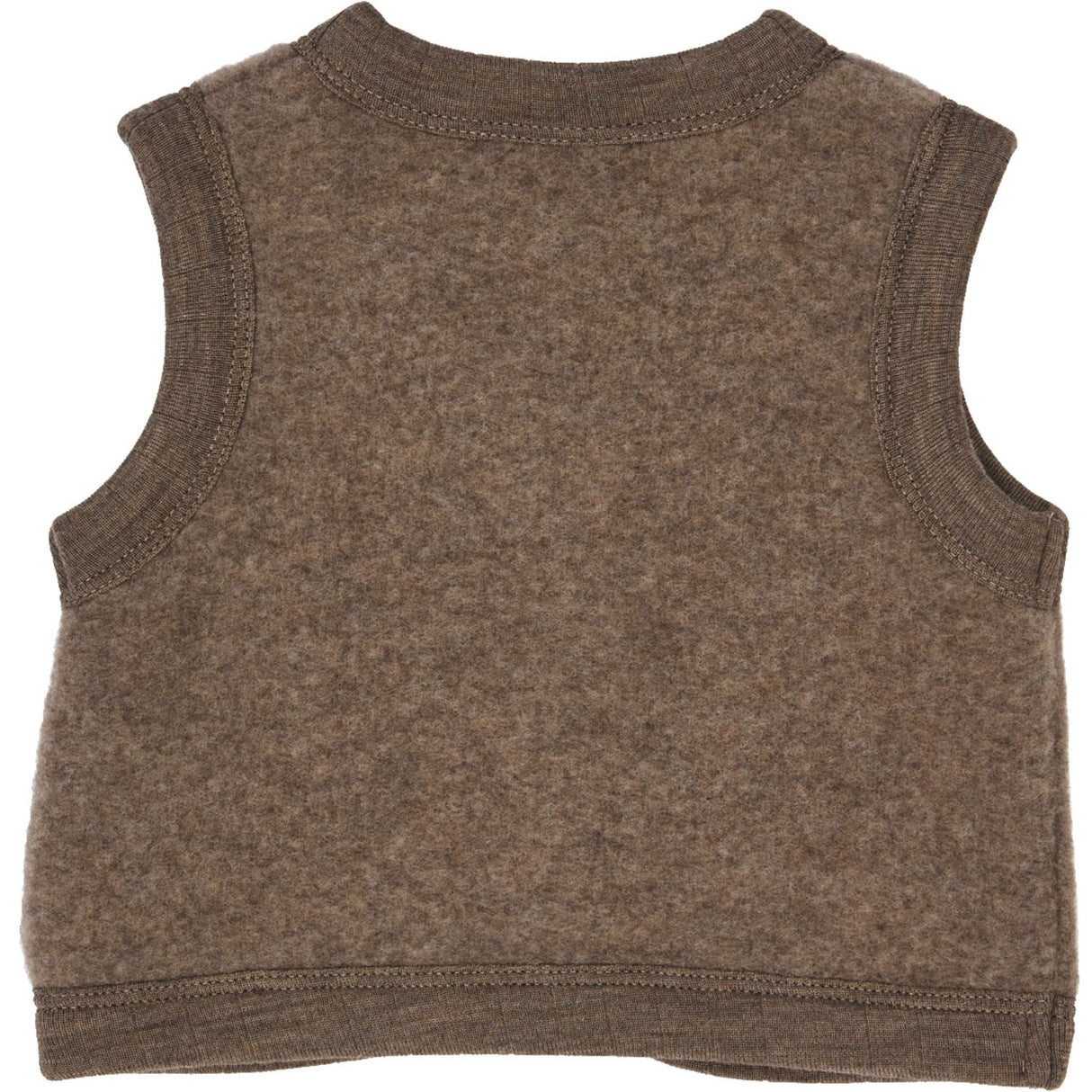 Müsli Walnut Melange Woolly Fleece Väst