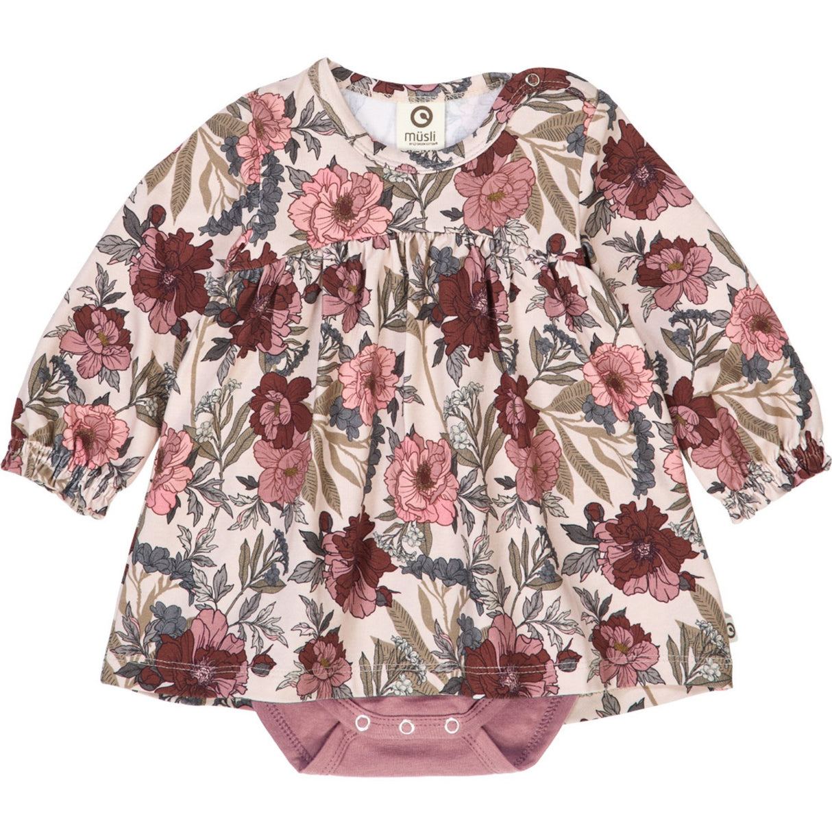 Müsli Nightingale/ Root/ Nostalgia Rose Bliss L/S Klänning Body