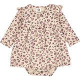 Müsli Oak/ Nostalgia Rose/ Deep Green Zinna L/S Klänning Body