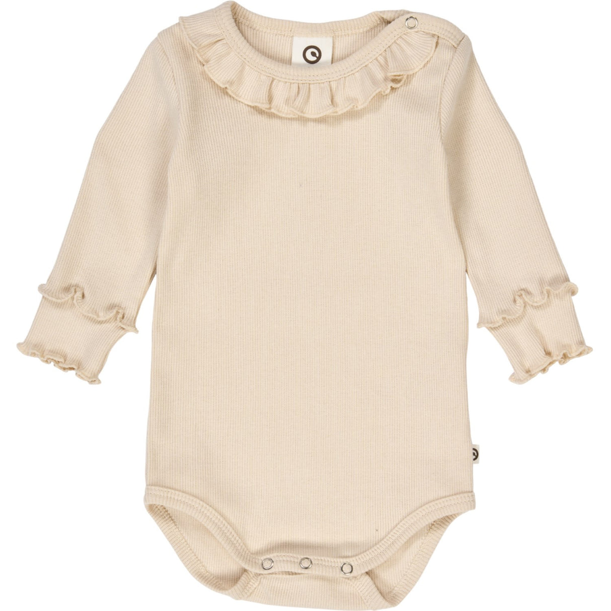 Müsli Oak Cozy Me Rib Frill Krage L/S Body
