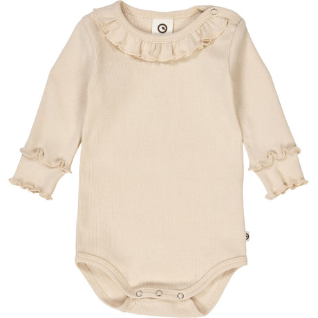 Müsli Oak Cozy Me Rib Frill Krage L/S Body