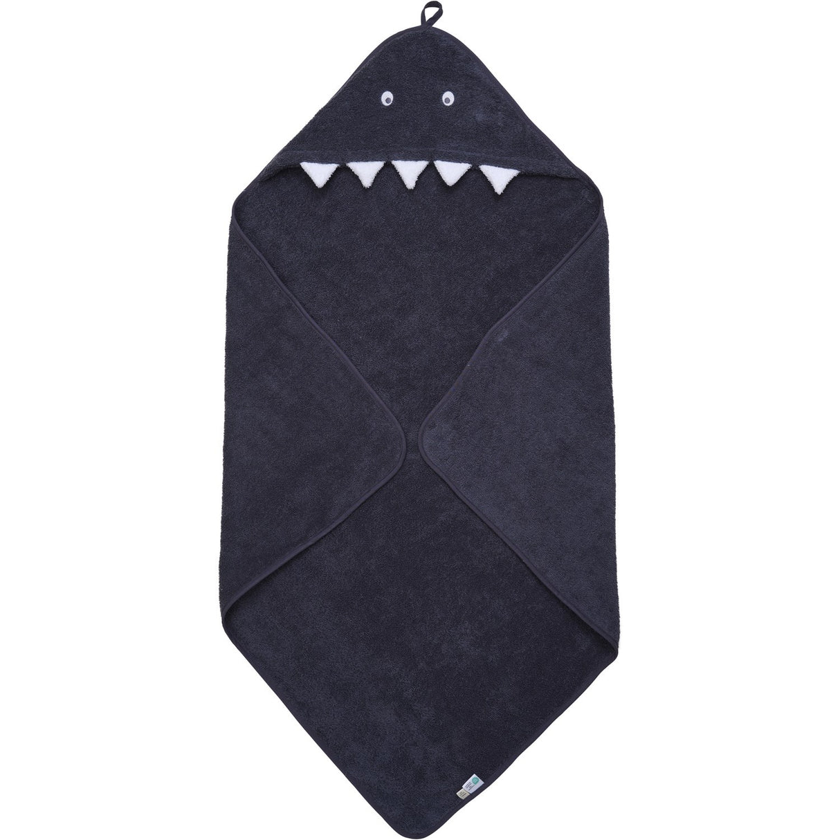 Pippi Odyssey Gray Hooded Baby Handduk