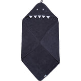 Pippi Odyssey Gray Hooded Baby Handduk