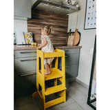 tiSsi® Sun Yellow Laquer Felix Lärande Torn Massiv Bok