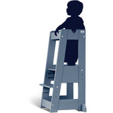 tiSsi® Dove Blue Laquer Felix Lärande Torn Massiv Bok