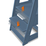 tiSsi® Dove Blue Laquer Felix Lärande Torn Massiv Bok