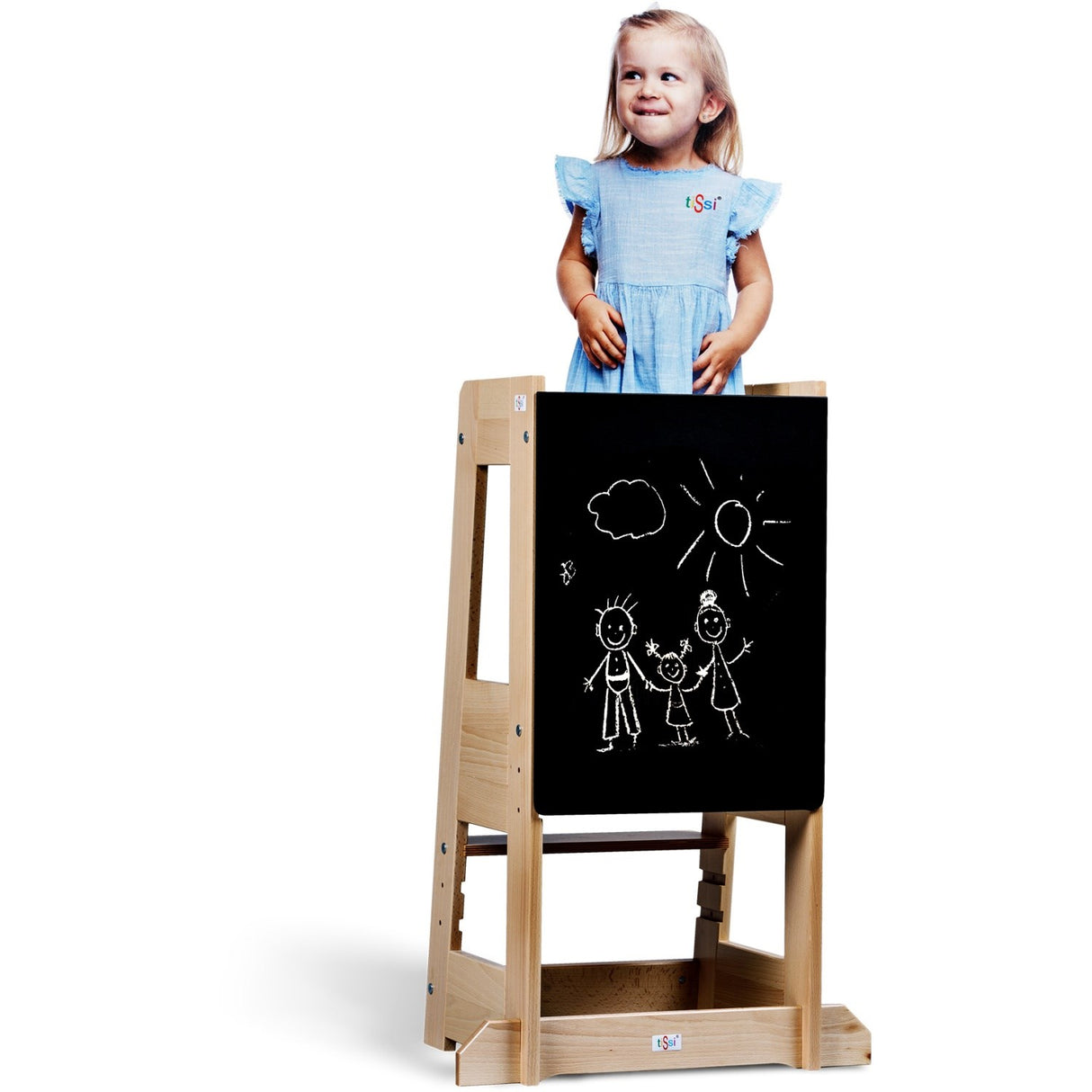 tiSsi® Black Felix Sort Tavle Til Lärande Torn Felix