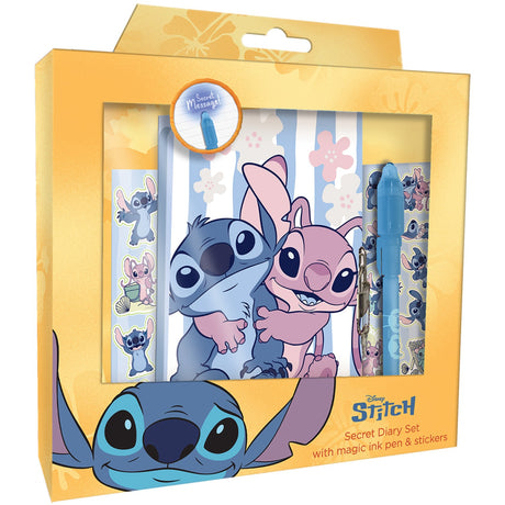 Euromic Stitch Dagbok Med Magic Ink Pen Gift Box