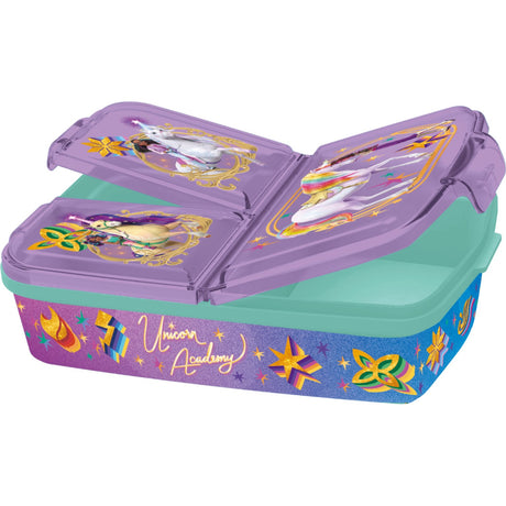Euromic Unicorn Academy Multi-Compartm. Lunch Box