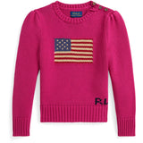 Polo Ralph Lauren Preppy Pink Girl Pullover