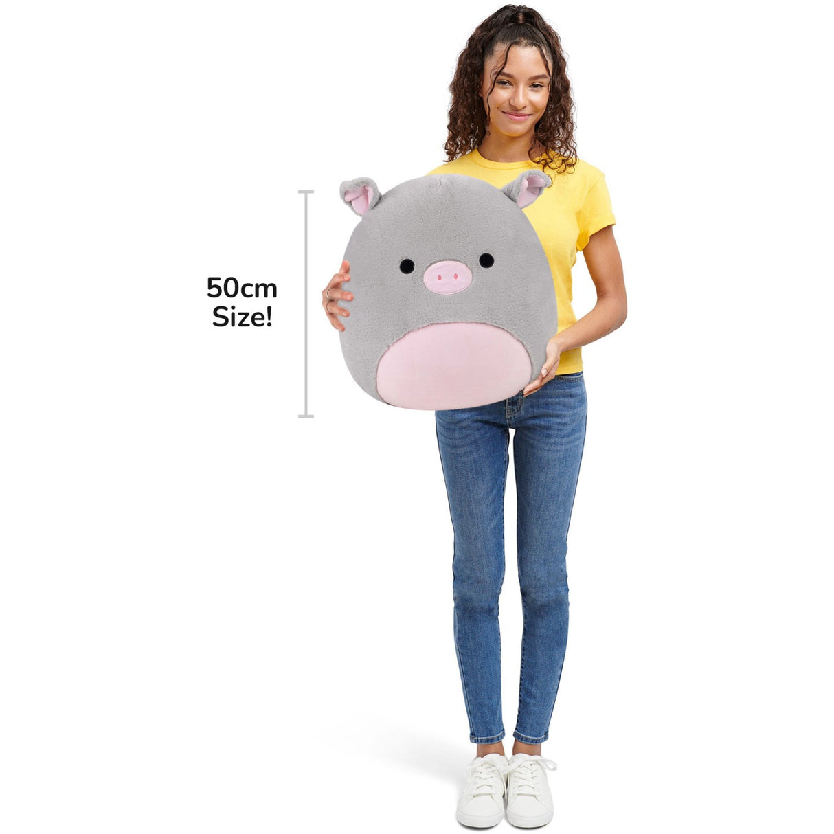 Squishmallows Fuzz A Mallows Bessa Pig 50 Cm