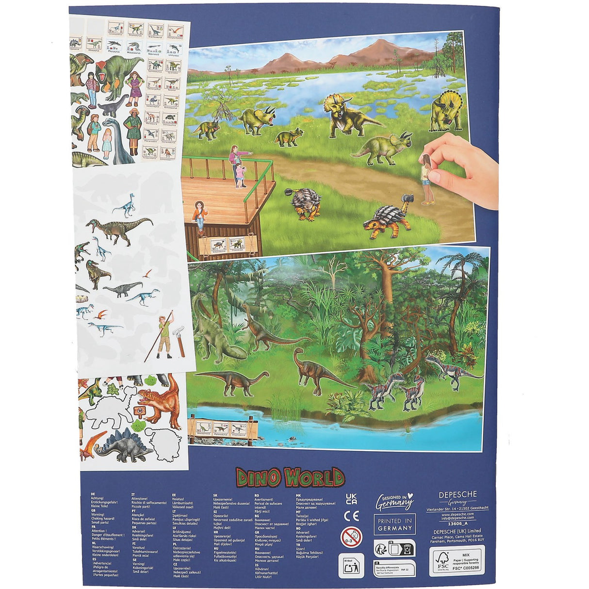 TRENDS by Depesche Create Your Dino Zoo