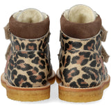 Angulus Beige Leo/Taupe Nybörjare TEX Känga med kardborrestängning