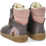 Angulus Lavender/Faded Rose TEX Känga med Glittrande Glitter Regnbåge