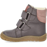 Angulus Lavender/Faded Rose TEX Känga med Glittrande Glitter Regnbåge