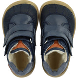 Angulus Navy/Tan/Blue Fog Nybörjare TEX-känga med kontrastsömmar