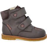 Angulus Lavender/Multi Glitter/Lavende TEX Känga med Glittrande Glitter Hjärtan