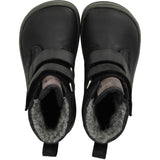 Angulus Svart/Mörkgrå TEX-känga i nylon med slitstarka läderdetaljer