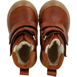 Angulus Cognac/Cognac Beginner TEX känga med mjukt merinoullfoder