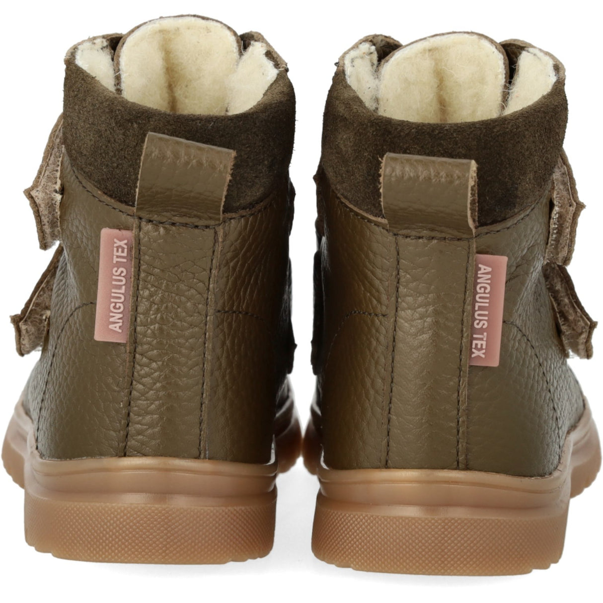 Angulus Dark Olive/Forrest Nybörjare TEX-känga med mjukt merinoullfoder