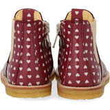 Angulus Berry Hearts/Rose Classic Nybörjare Chelsea Känga med tryck