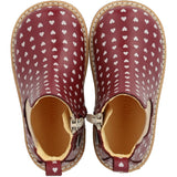 Angulus Berry Hearts/Rose Classic Nybörjare Chelsea Känga med tryck