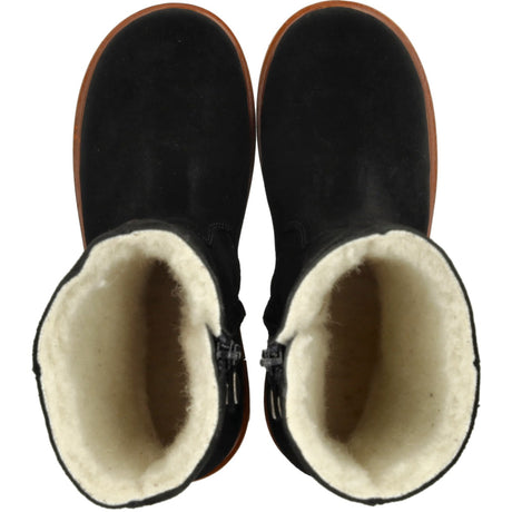 Angulus Black Classic Mid-Rise Mocka Känga