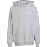 adidas Originals Medium Grey Heather/White Loose Hoodies Fl