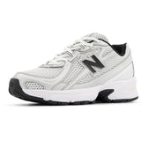 New Balance Silver Metallic 740 Kids Lace Sneakers