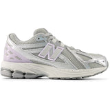 New Balance Silver Metallic 1906 Kids Lace Sneakers