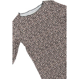 The New Feather Gray AOP TNPet L_S Pleat Klänning