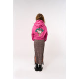 The New Feather Gray AOP TNPet Long Pleat Kjol