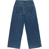 The New Medium Blue Denim AOP TNPrima Wide Jeans