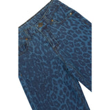 The New Medium Blue Denim AOP TNPrima Wide Jeans