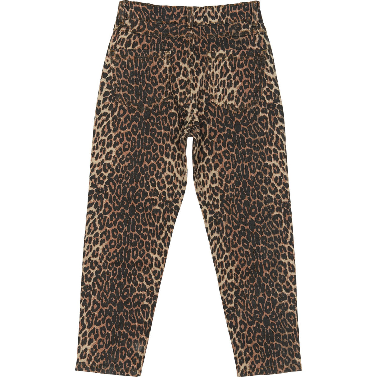 The New Feather Gray AOP TNPanya Mom Fit Jeans