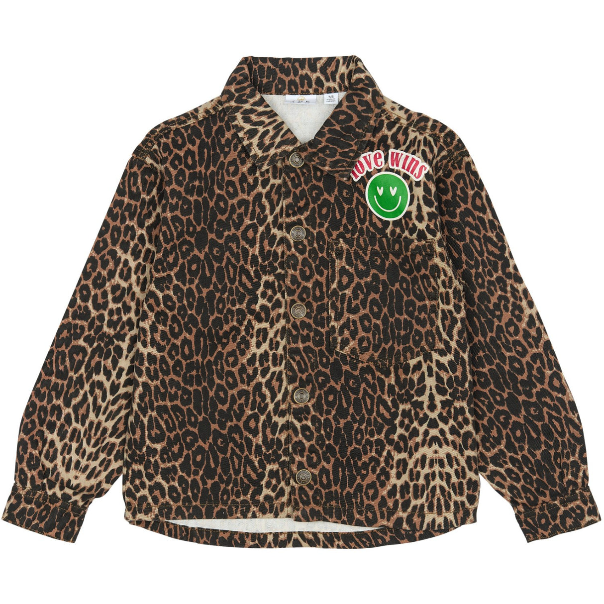 The New Feather Gray AOP TNPanya OS Denim Overshirt