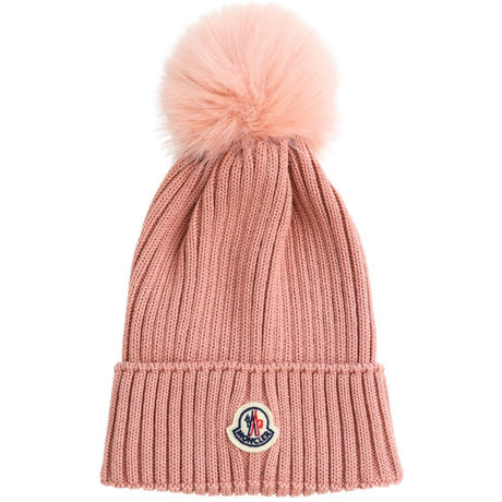 Moncler Light Pink Beanie