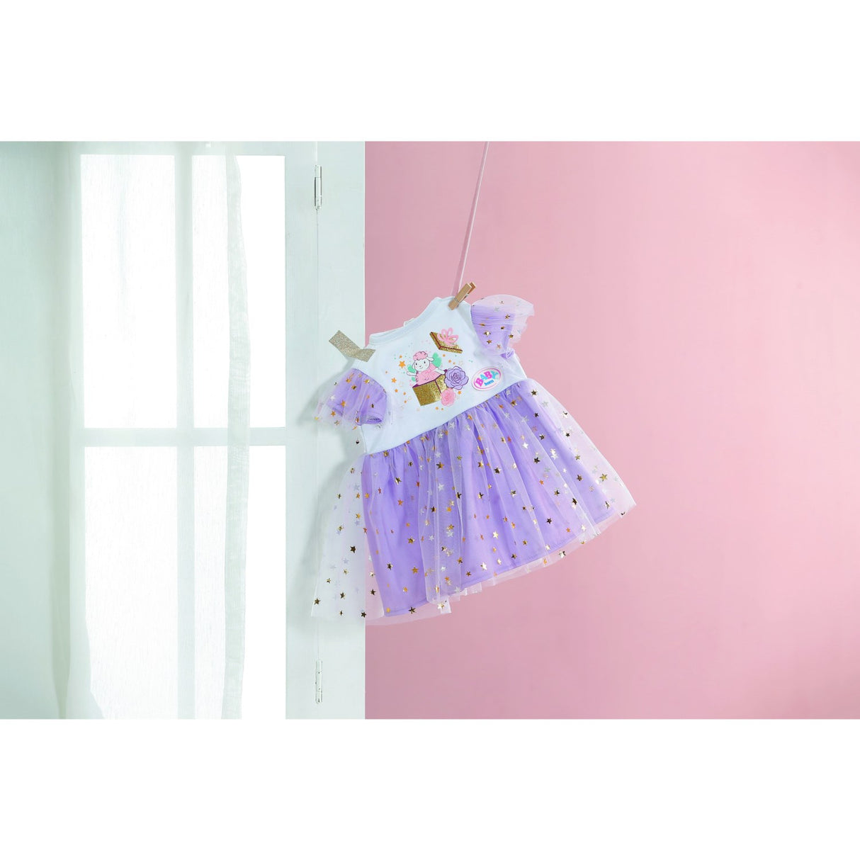 BABY Born Lilac Tutu Klänning 43 Cm