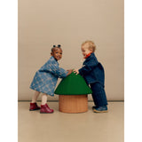 Angulus Navy/Tan/Blue Fog Nybörjare TEX-känga med kontrastsömmar