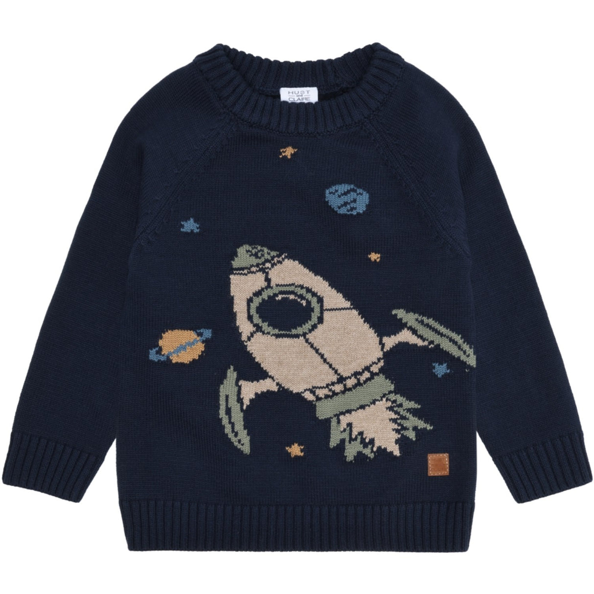 Hust & Claire More Navy Pelle Stickad Rocket