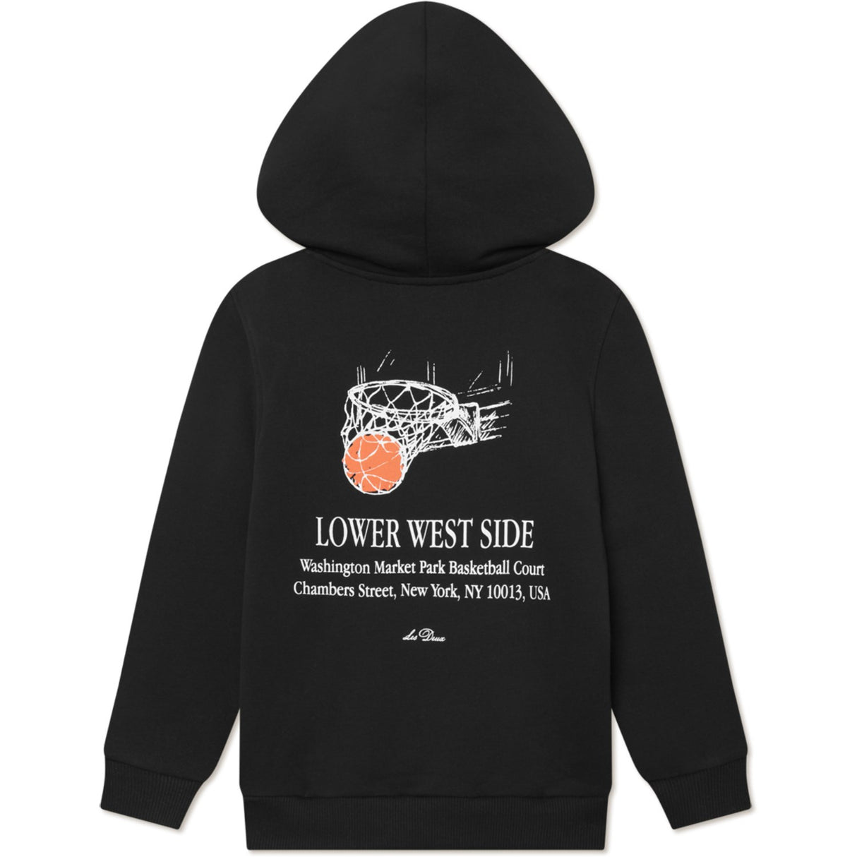 Les Deux Kids Black West Side Hoodies KIDS
