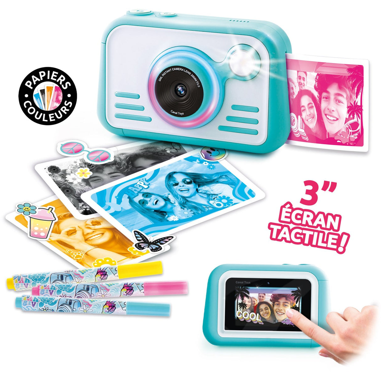 Studio Creator Photo Creator Instant Camera Med Färg Photo Paper
