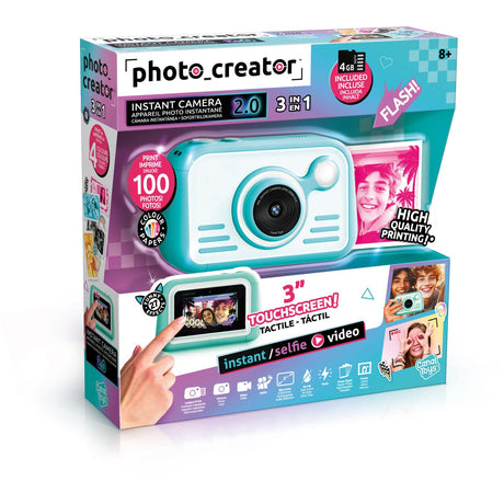 Studio Creator Photo Creator Instant Camera Med Färg Photo Paper