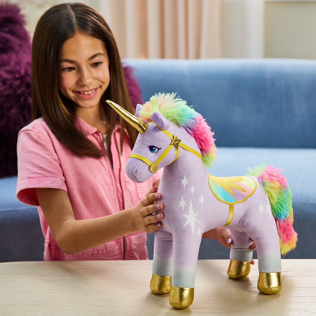 Unicorn Academy Uca Wildstar Enhjørning Plys 38 Cm