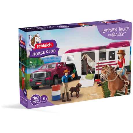Schleich Lakeside Lastbil Og Trailer