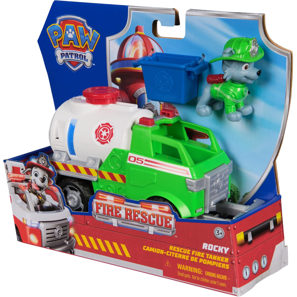 Paw Patrol Brandredning Fordon Rocky