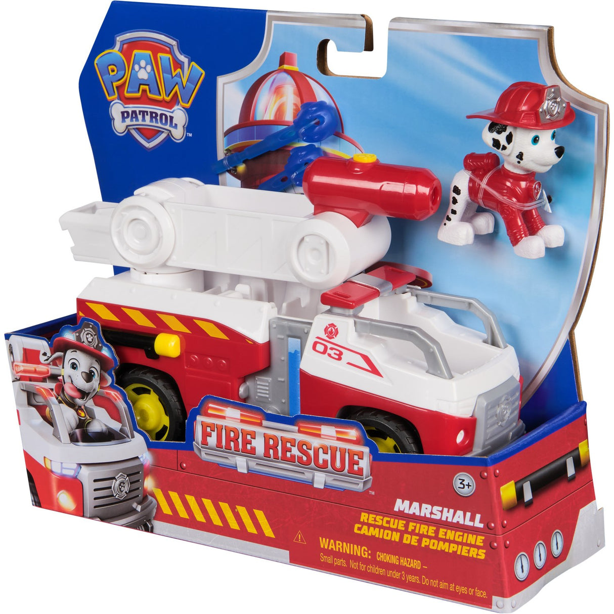 Paw Patrol Brandredning Fordon Marshall