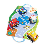 Hape Pull-Back Plys Bilsæt